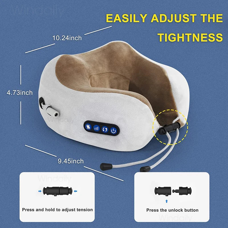 Relievio Neck and Shoulder Shiatsu Massage Pillow